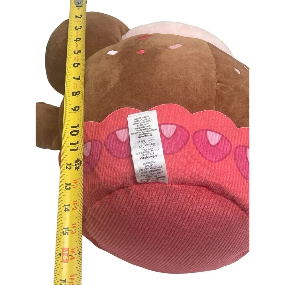 Minnie Mouse Strawberry Cupcake Disney Munchlings Plush Baked Treats 16” Toy - Picture 16 of 16